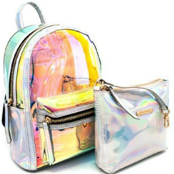 Clear Transparent Mini Backpack - Picture 2 of 2